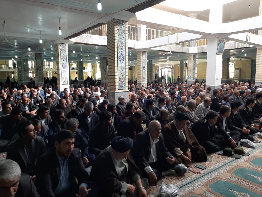 مراسم گراميداشت حماسه 9 دي در شهر دهدشت برگزار شد/تصاویر